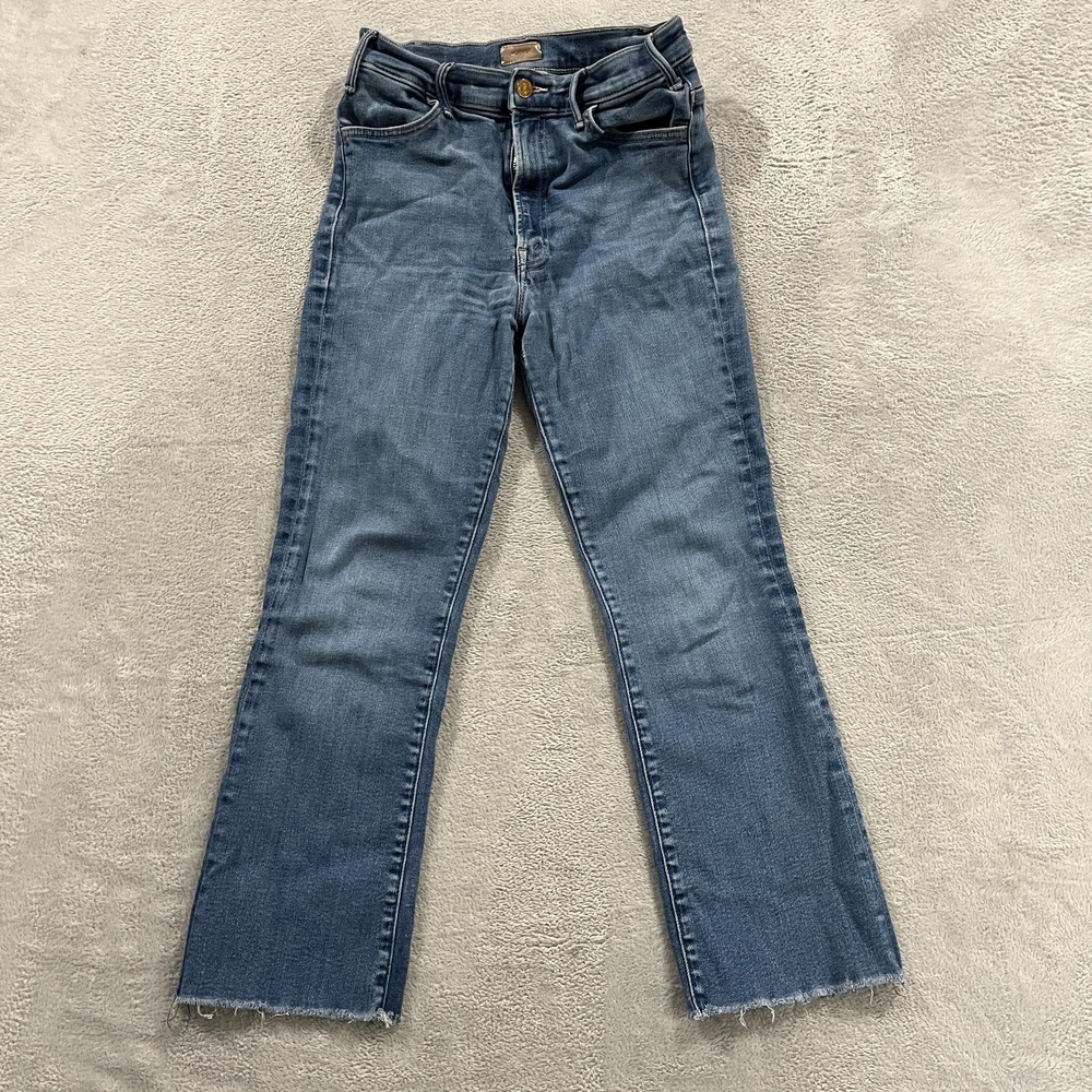 Mother The Hustler Ankle Fray Home‎ Movies Jeans 28 Destroyed READ